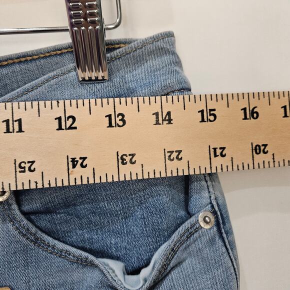 Levi's [Read] Women's Classic Straight Jeans Light Blue Size 4 (W27) - Picture 6 of 10